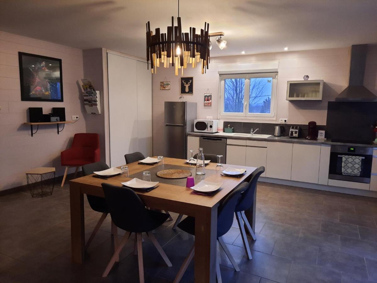 Entre Lacs Et Montagnes , Maison Individuelle,Lits Prepares, Parking Et Menage Inclus Baresia-sur-l'Ain ภายนอก รูปภาพ