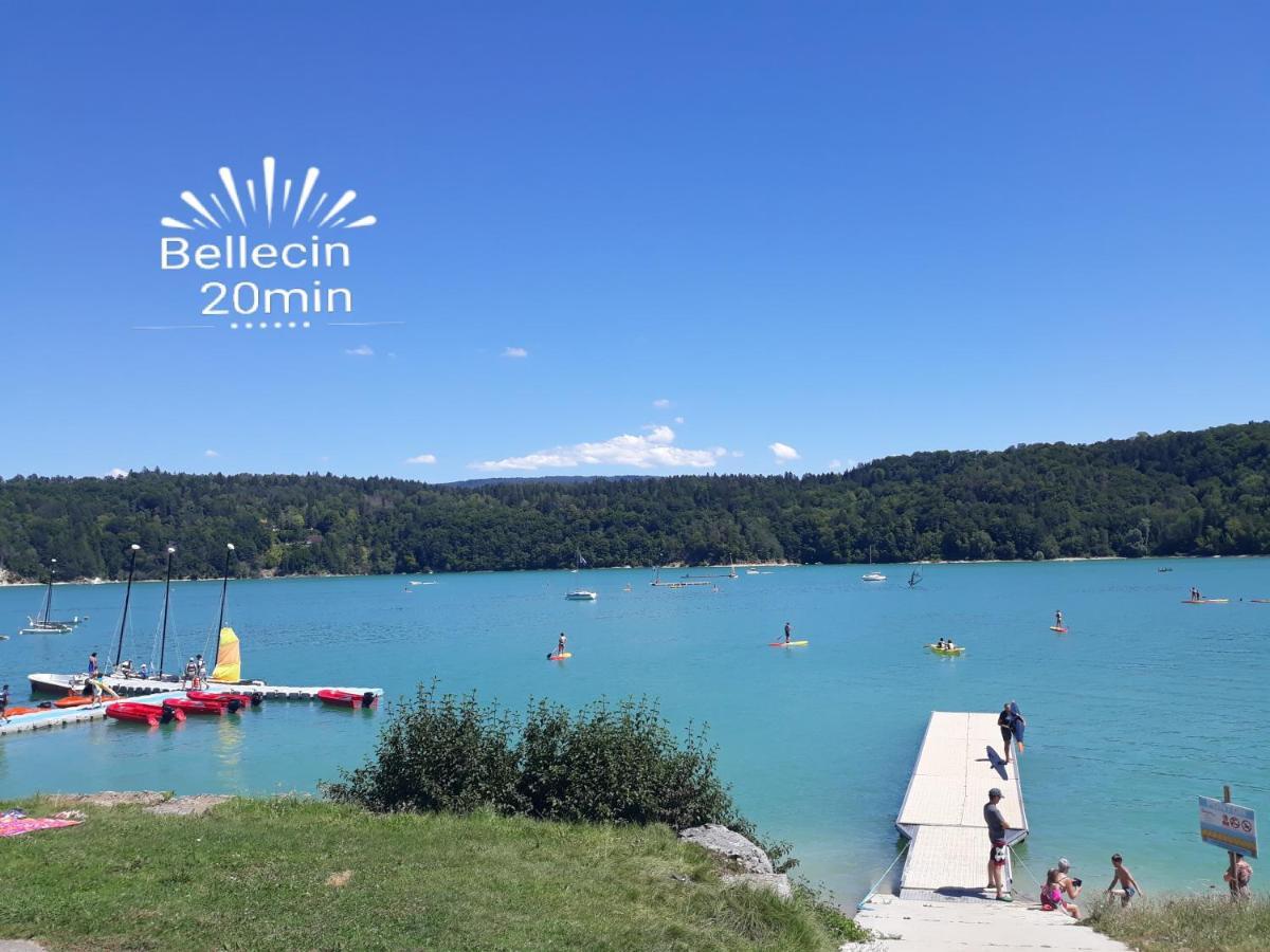 Entre Lacs Et Montagnes , Maison Individuelle,Lits Prepares, Parking Et Menage Inclus Baresia-sur-l'Ain ภายนอก รูปภาพ